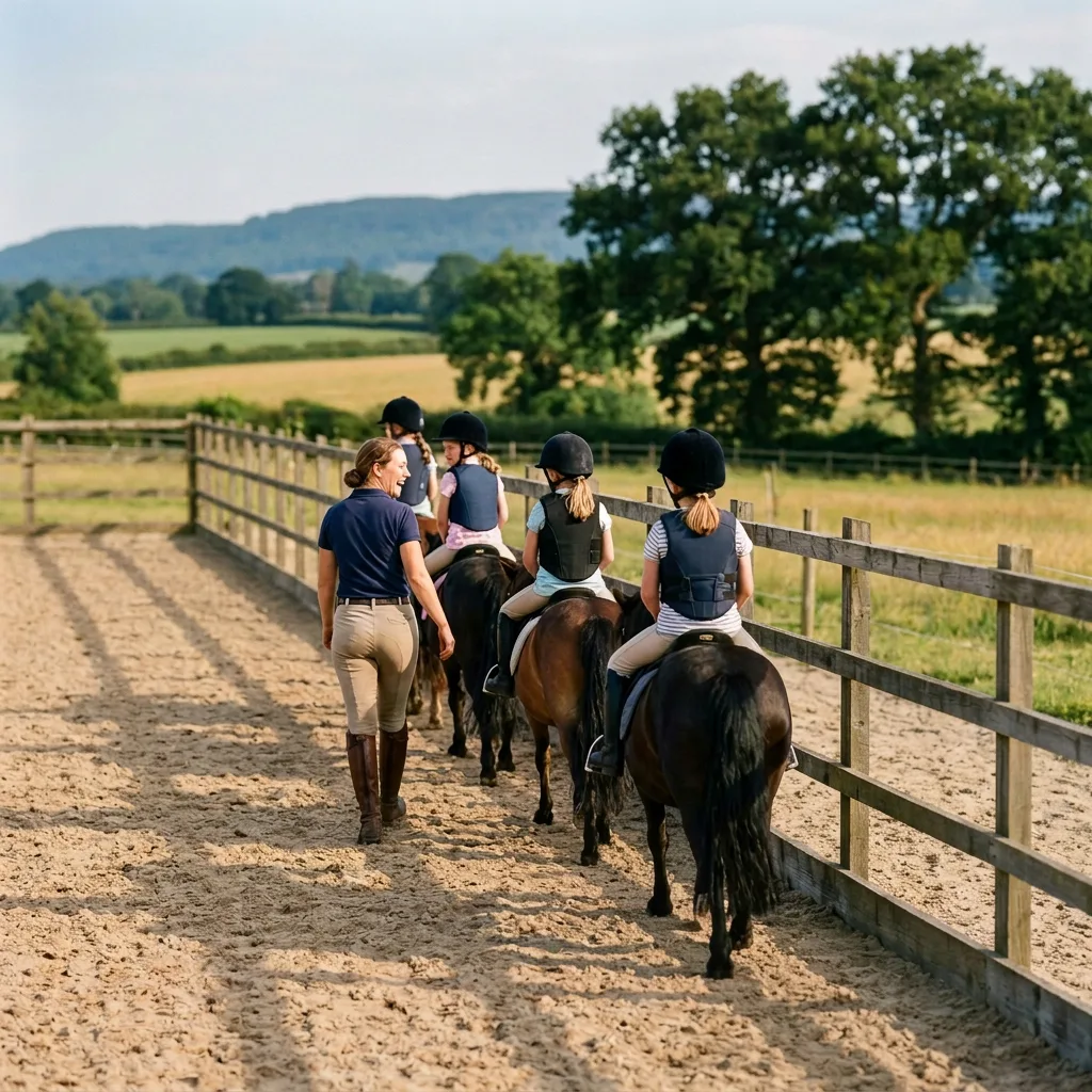 Cours de poney à Oytier-Saint-Oblas, Isère